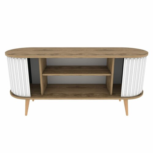 Stor Oak and White I TV-asztal