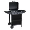 Tepro 3196 Hampton 3 grill pe gaz, 3 arzătoare,104 x 55 x 98 cm