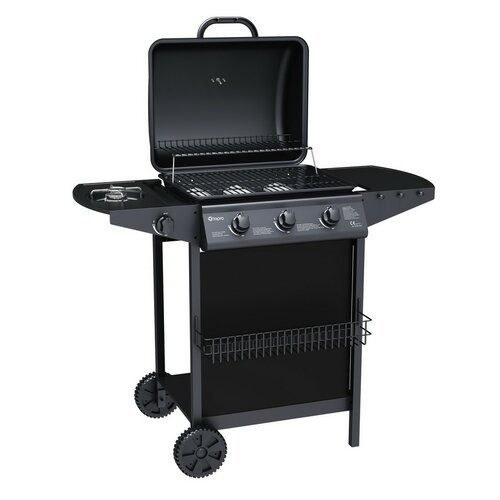 Tepro 3196 Hampton 3 gázgrill, 3 égővel, 104 x 55x 98 cm