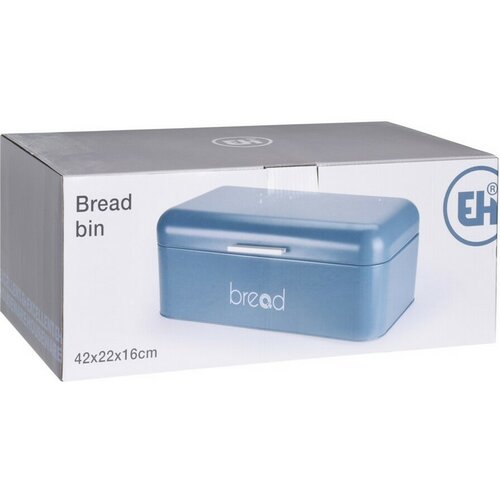 EH Pločevinka za kruh z pokrovom Bread, modra