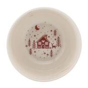 Altom Porzellanschüssel Grenlandia 13 cm, 600 ml, Rot