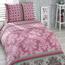 Bavlnené obliečky Damašek ružová, 140 x 200 cm, 70 x 90 cm