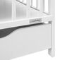 Łóżeczko New Baby Basic z szufladą, białe