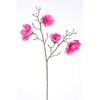 Sztuczny kwiat Magnolia różowy, 86 cm