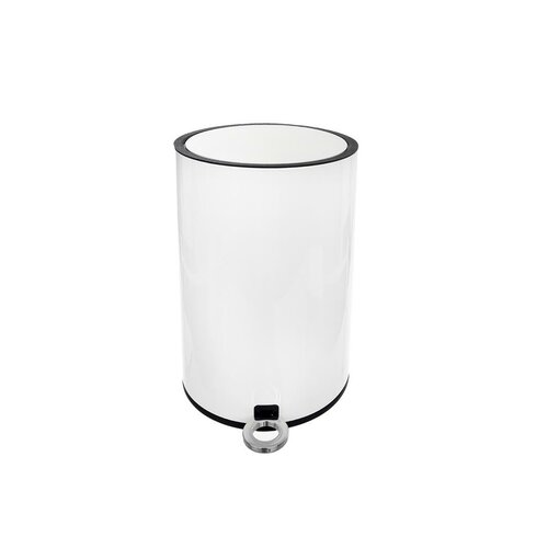 Orion Pedal odpadni koš WHITE, 3 l
