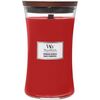 WoodWick dišeča sveča, velika vaza, Crimson Berries, 609 g