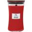 WoodWick dišeča sveča, velika vaza, Crimson Berries, 609 g