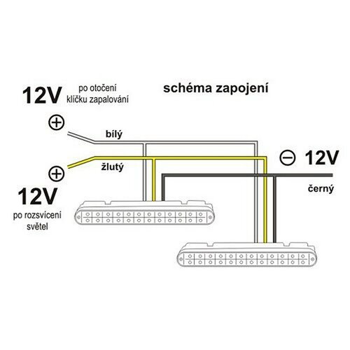 Światła do jazdy dziennej 24 LED