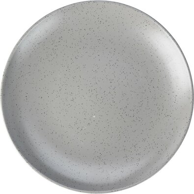 Stone kőagyag lapos tányér, átmérő 27 cm, szürke