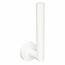 Suport hârtie igienică Sapho XR701W X-Round White,rezervă, alb