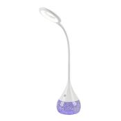 Rabalux 74248 funkční a dekorativní stolní LED lampa s glitry Vivter, 4W, 2200lm, IP20