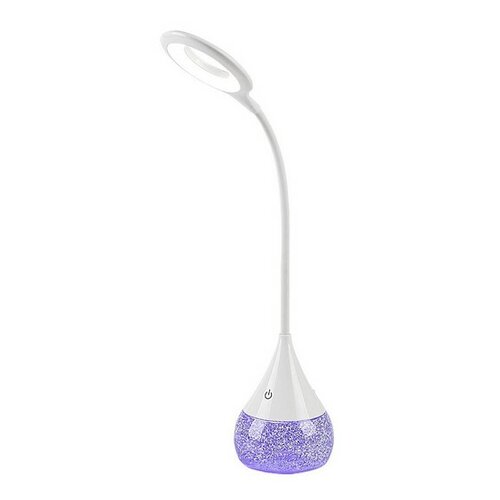 Rabalux 74248 funkcjonalna i dekoracyjna lampa stołowa LED z brokatem Vivter, 4 W, 2200 lm, IP20
