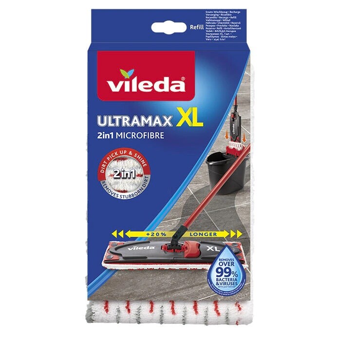 Vileda Ultramax XL mikroszálas 2 az 1-ben póthuzat  termék 2. képe