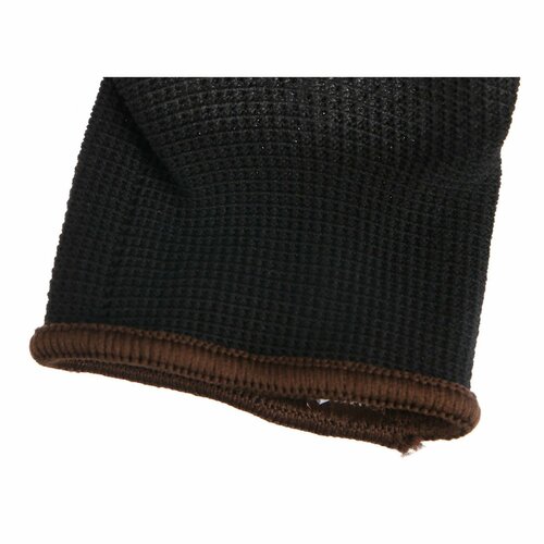 Sixtol Delovne poliestrske rokavice GLOVE PE-PU 9črne, velikost 9"