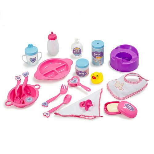 Addo Großes Be My Baby Puppenpflege-Set, 20 Teile, 30 x 25 x 6 cm
