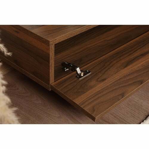 Ansamblu de mobilier TV Nirvana Teak and White