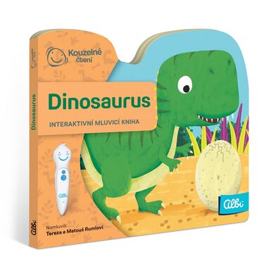 Kouzelné čtení Minikniha s výsekem - Dinosaurus