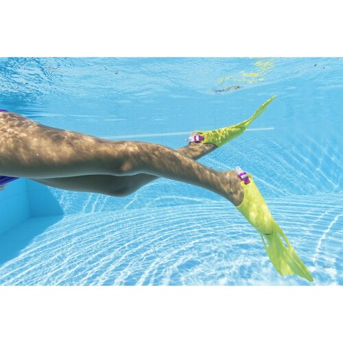 Set snorkeling Bestway Lil Flapper - labe,ochelari, snorkel, galben-roz