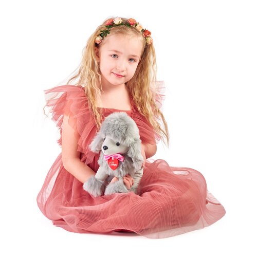 Lumpin Poodle gri Lily, 25 cm