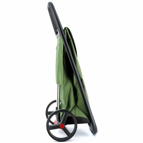 Rolser Com MF 8 Black Tube bevásárlótáska kerekeken, zöld