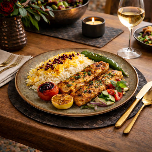 Podložka pod tanier Black Weaving, 33 cm