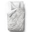 Butter Kings Saténové obliečky Gray-white dream, 140 x 200 cm, 70 x 90 cm