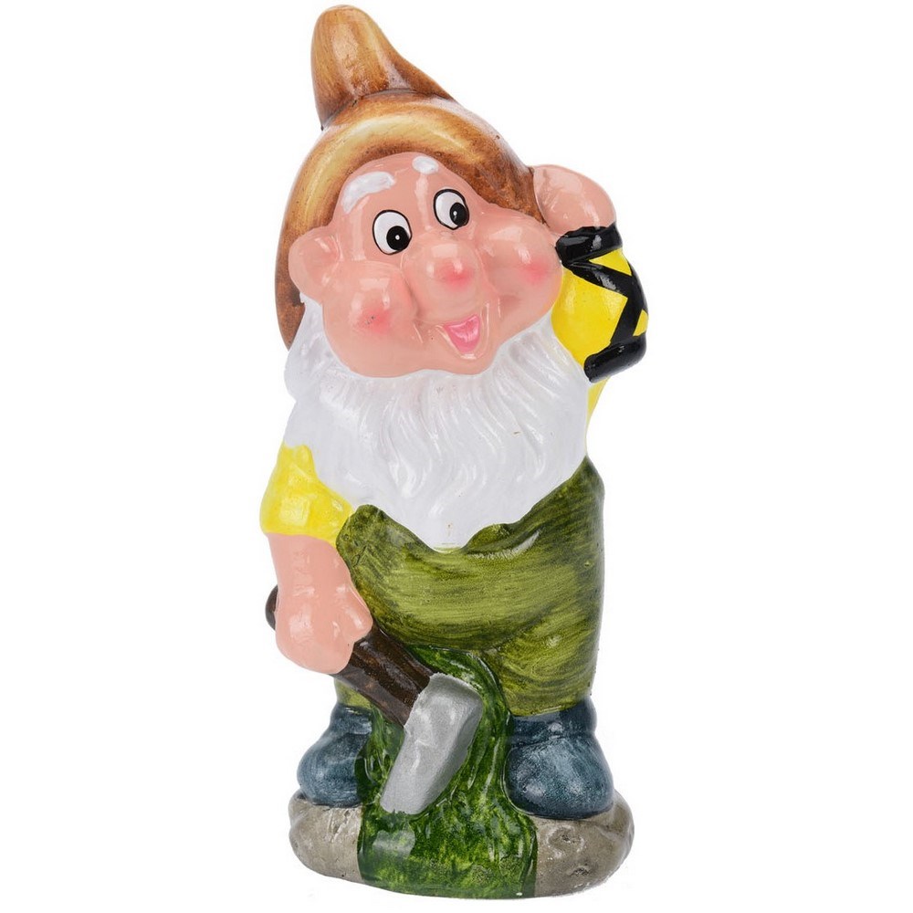 Záhradný trpaslík so sekerou