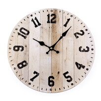 Zegar ścienny Woody, 34 cm