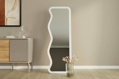 Spiegel Asel White 50 x 160 cm