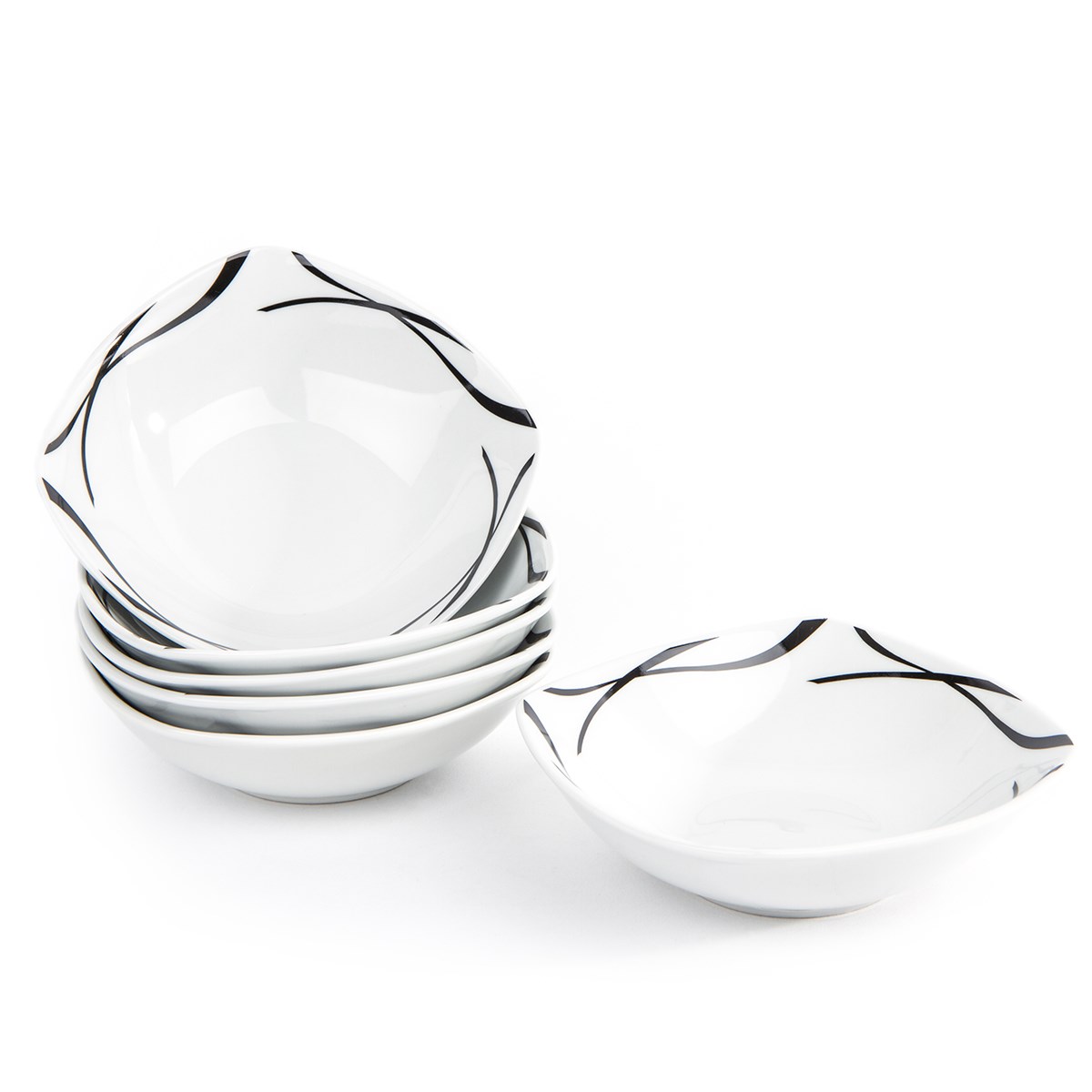 Domestic 6-dielna sada misiek Oslo, 14,5 cm