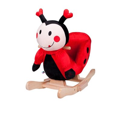 PlayTo Scaun balansoar cu melodie Ladybug , 65 x60 x 40 cm