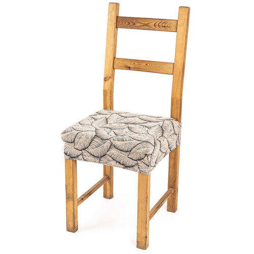 4Home Napínací potah na sedák na židli ComfortPlus Nature, 40 - 50 cm, set 2 kos