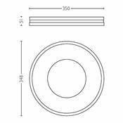 Philips Hue 32610/31/P6 stropné LED svietidlo Being 32 W, biela