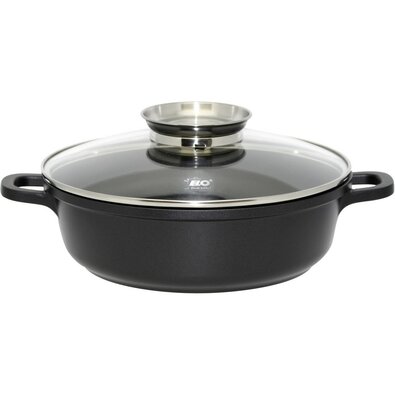 Elo 19624 Pekáč se skleněnou poklicí a aroma úchytem Alucast 24 cm