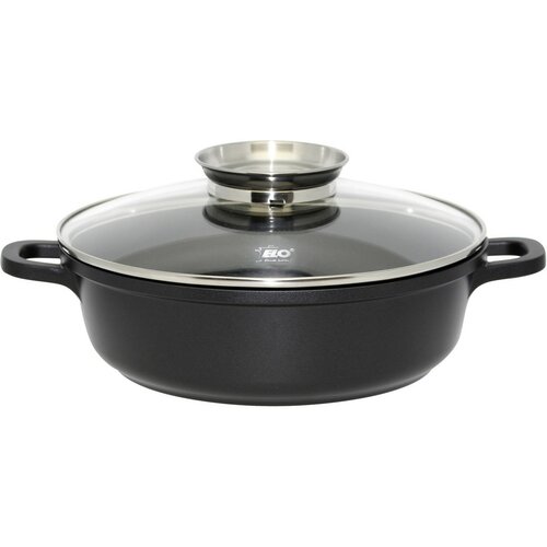 Elo 19624 Pekač s steklenim pokrovom inaromatičnim ročajem Alucast 24 cm