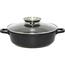 Elo 19624 Pekáč se skleněnou poklicí a aroma úchytem Alucast 24 cm
