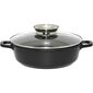 Elo 19624 Pekáč se skleněnou poklicí a aroma úchytem Alucast 24 cm