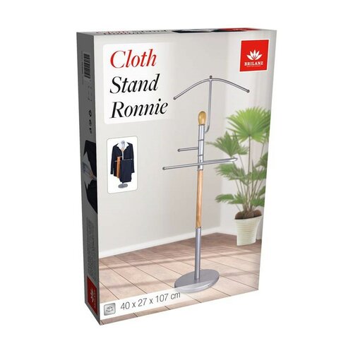 Brilanz Stojan na šaty RONNIE 46 x 27 x 107 cm ,svetlo rjava