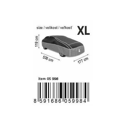 Compass Hagelschutzplane PREMIUM XL 530 x 177 x 119 cm