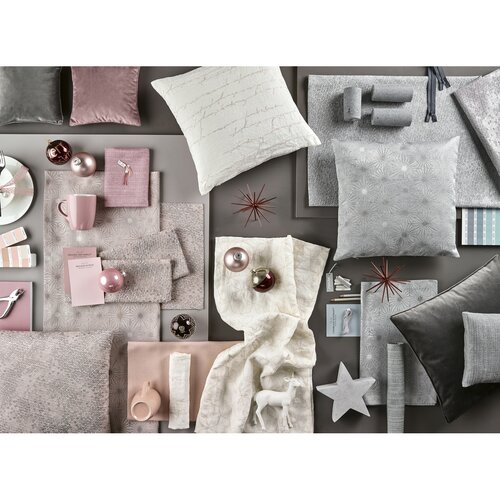 Sander Poszewka na poduszkę Circolo brąz, 40 x 40 cm