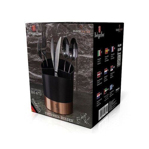 Suport ustensile de bucătărie Berlinger HausBlack Rose Collection