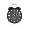 Karlsson 6019BK dizajnové stolné hodiny/budík čierna, pr.. 30 cm