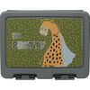 Cutie de plastic pentru gustări Hatu Girafă, 18 x7,5 x 13,5 cm