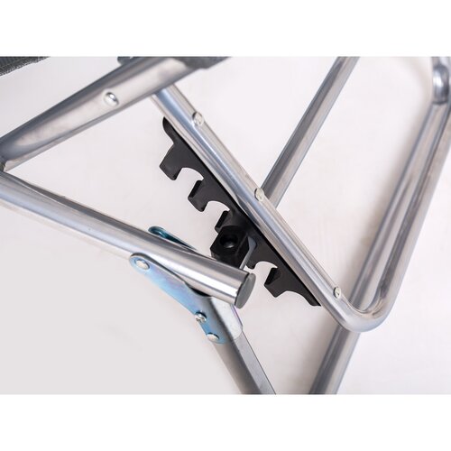 Happy Green Leżak plażowy Athina szary, 190 x 58 x 27 cm