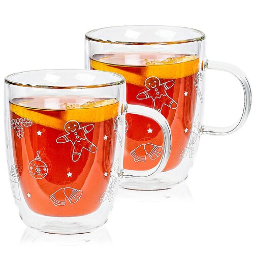 4Home termo steklenice Winter Hot&amp;Cool 400 ml,2 kos