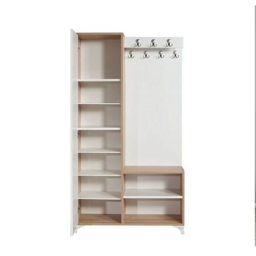 Set de hol Inci White and Sonoma Oak