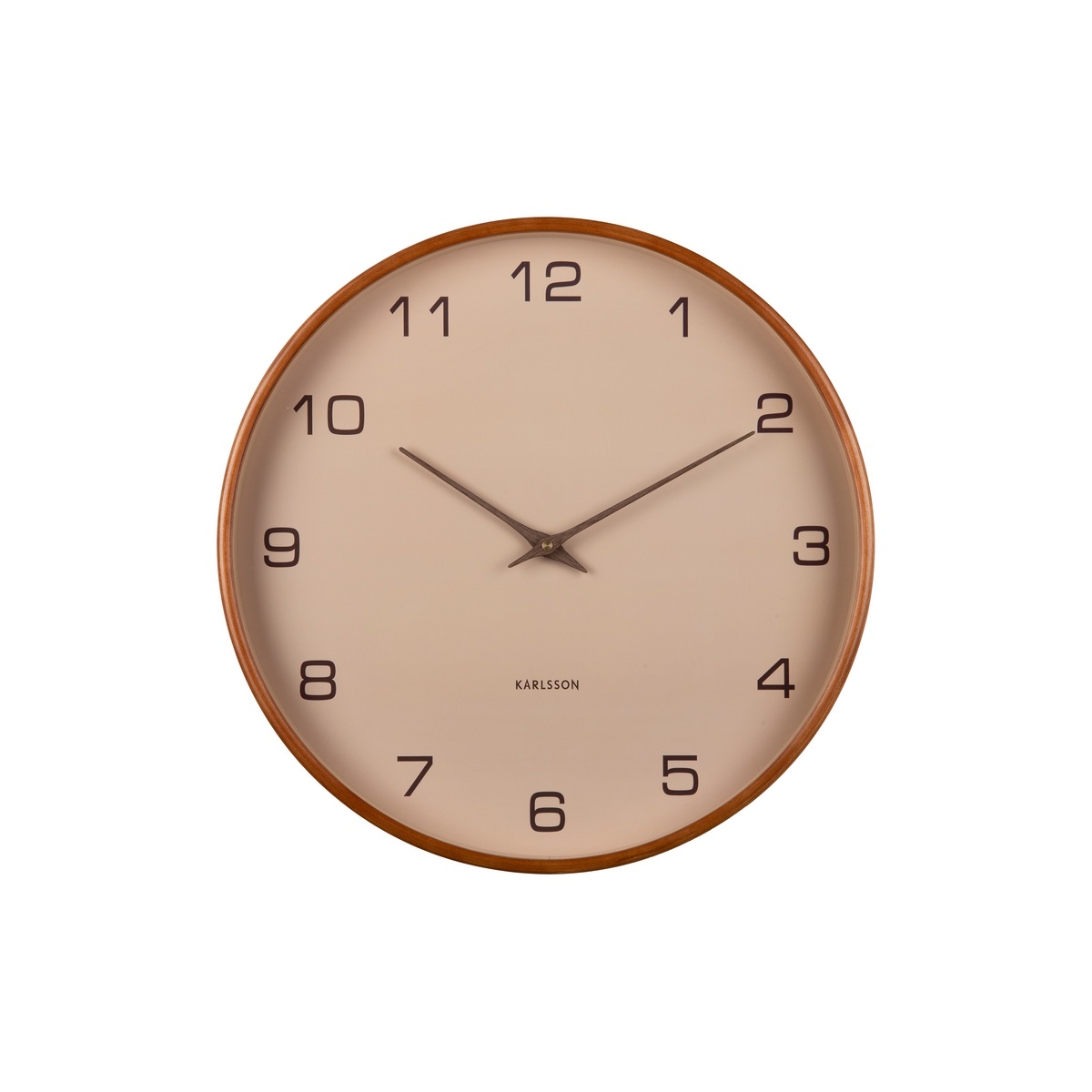 Karlsson 5993SB design falióra bézs, 40 cm átmérőjű, bézs színű termék 2. képe