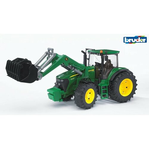 Tractor Bruder John Deere 7930 cu încărcător frontal, 44 x 17,5 x 20,5 cm