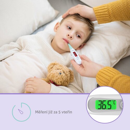 TrueLife Care T3 hőmérő 5 másodperces méréssel