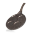 Banquet Pfanne für 4 Hefepfannkuchen mit Antihaftbeschichtung Granite Dark Brown, 26 cm